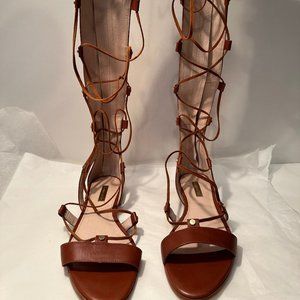 Louise et Cie Leather Gladiator Sandals.